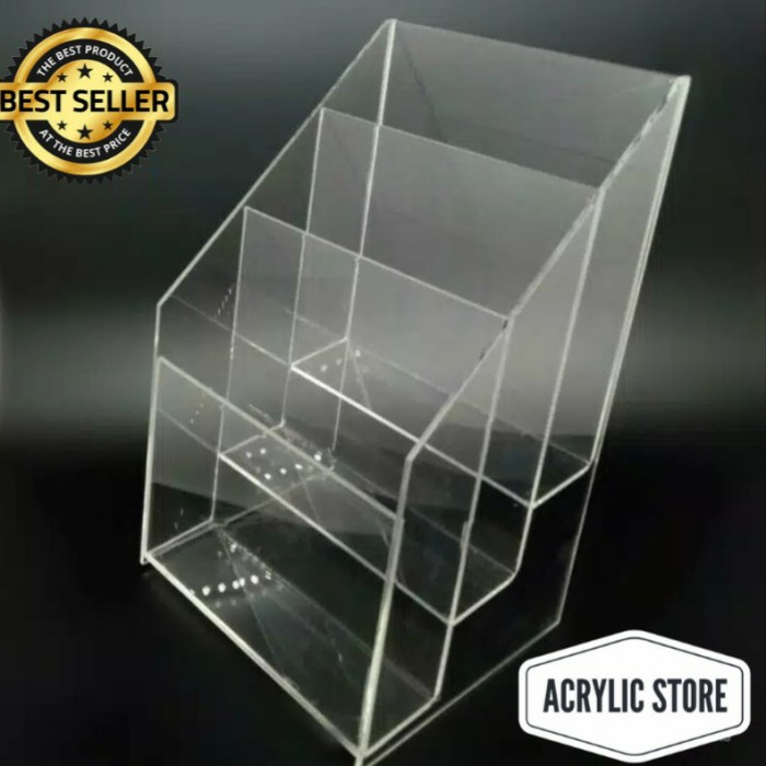 

GRATIS ONGKIR tempat brosur a5 3 susun/Akrilik Tempat Brosur A5 Code 1095