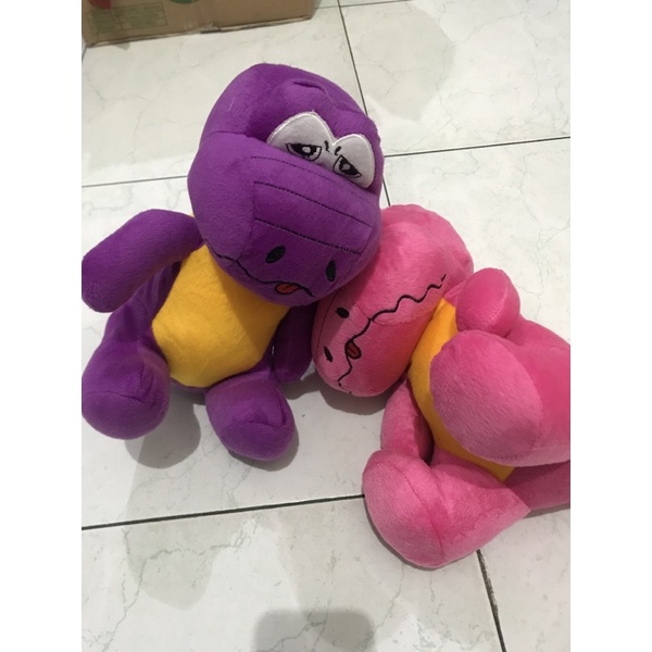 boneka dino leher panjang