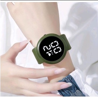 (SS) JAM TANGAN LED TRENDY DIGITAL PRIA/WANITA LDM-12 JUMBO GROUND ANTI AIR