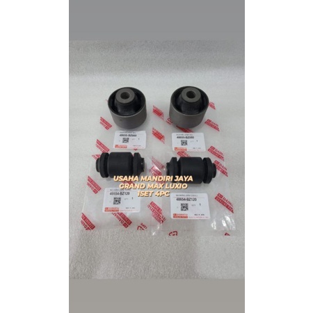 BUSHING ARM BUSHING LOW ARM GRAND MAX LUXIO 1SET 4PC BESAR/KECIL