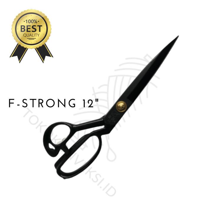 

[BISA COD] Gunting Kain Konveksi FS STRONG ukuran 12 inch
