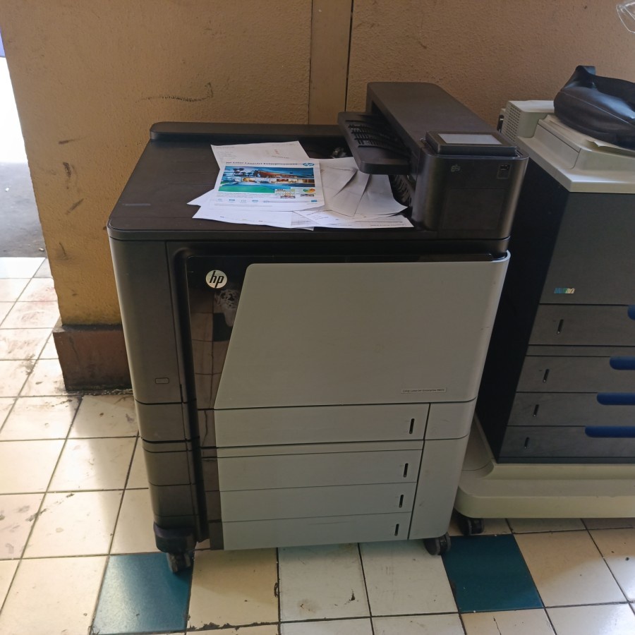 Printer Hp Laserjet Enterprise M855 Mesin Printer A3 Warna