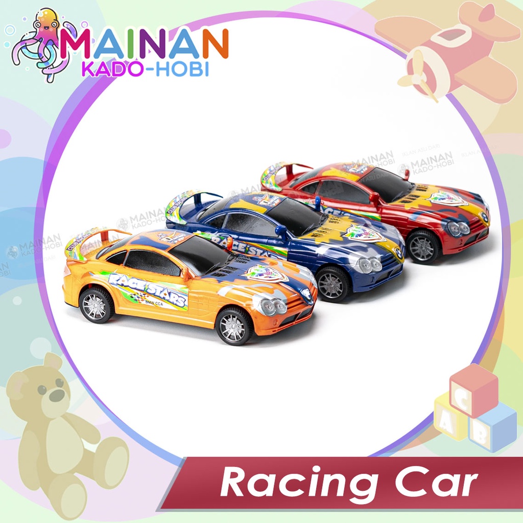 MAINAN ANAK LAKI MINIATUR RACING CAR MOBIL BALAP