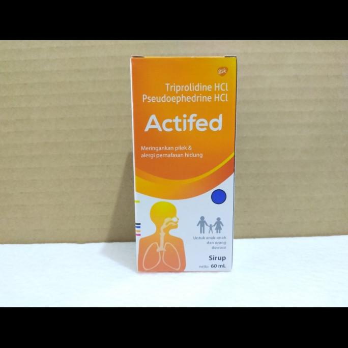 Jual actifed Syrup Merah/ Kuning/ Hijau 60 ml | Shopee Indonesia
