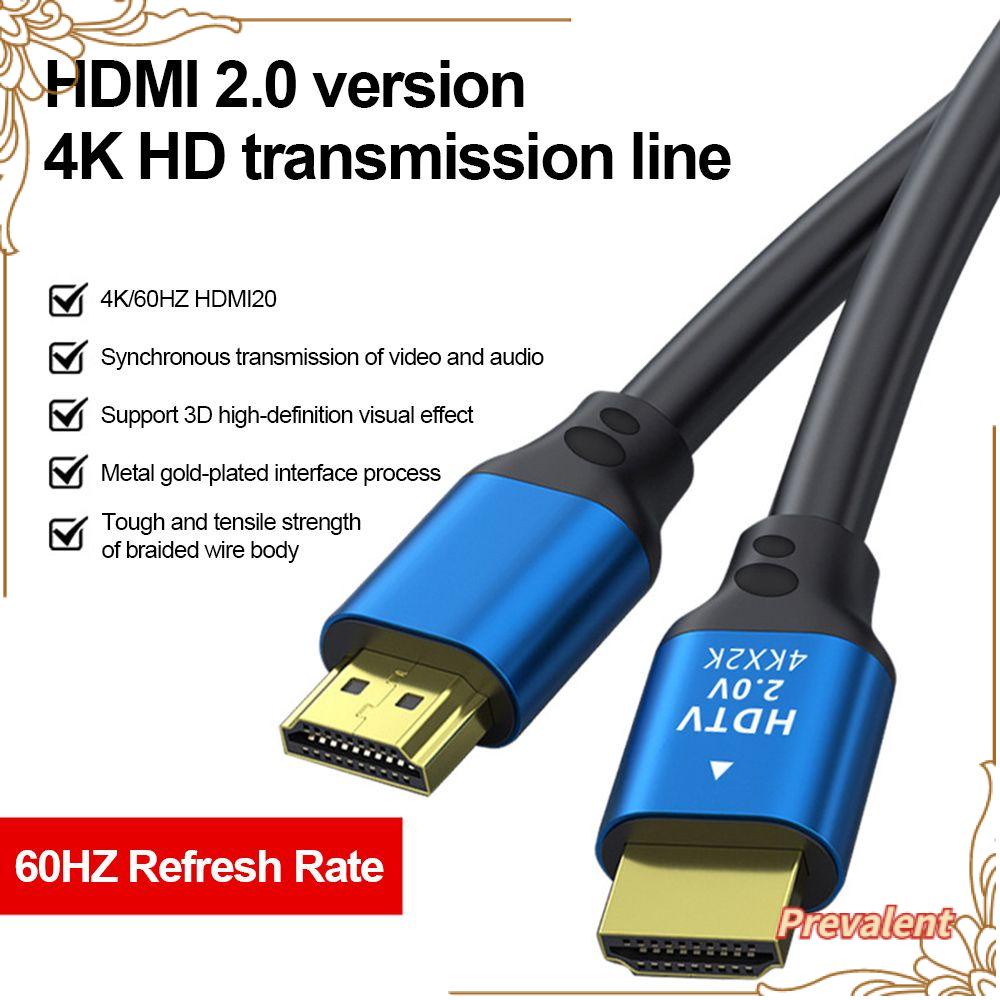 Preva 1m/1.5m/3m/5m Kabel HDMI HD TV Box Proyektor Monitor HD 2.0 Kabel