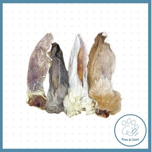Dehydrated Rabbit Ear with Fur | Telinga Kelinci Murah | Kuping Kelinci Murah | Snack Anjing | Celim