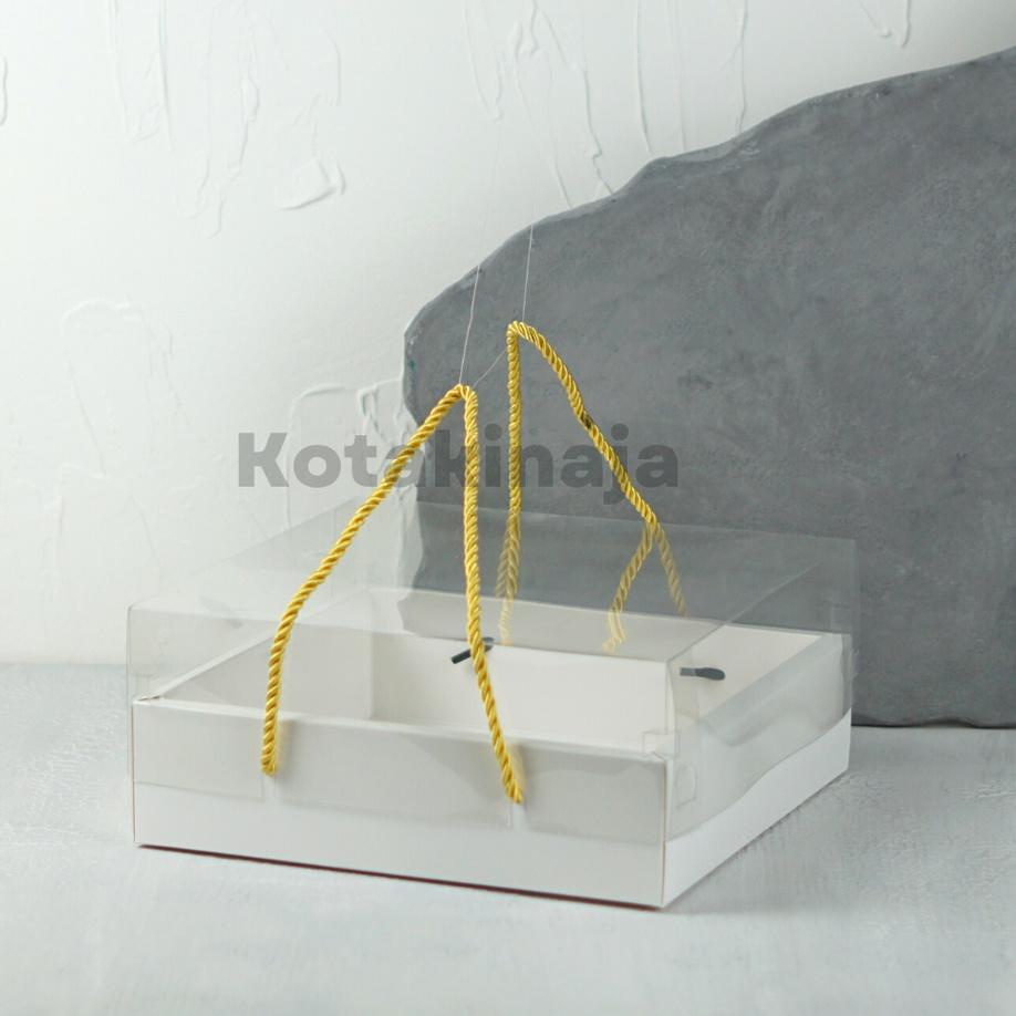 

Termurah Box Mika Makanan / Box Mika Handle Tali / Kotak Kue Mika / Box Makanan / Box Packaging / Mika Makanan / Square Box MikaI HG03 を