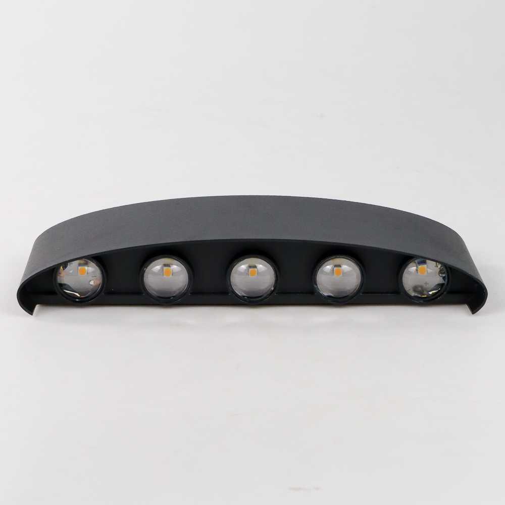 TaffLED Lampu Dinding Hias Outdoor Minimalis Aluminium 10W 10LED 3000K - RL-B15