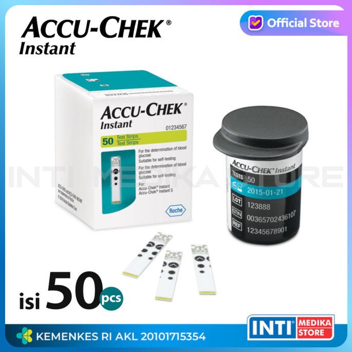 ACCU CHEK - Strip Gula Darah AccuChek INSTANT | Accu Check AccuCheck