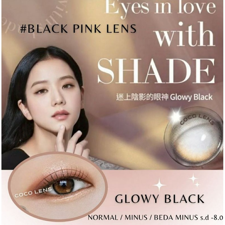 Soflens Eyelighter Glowy Brown Black Gray Normal Minus MADE IN KOREA