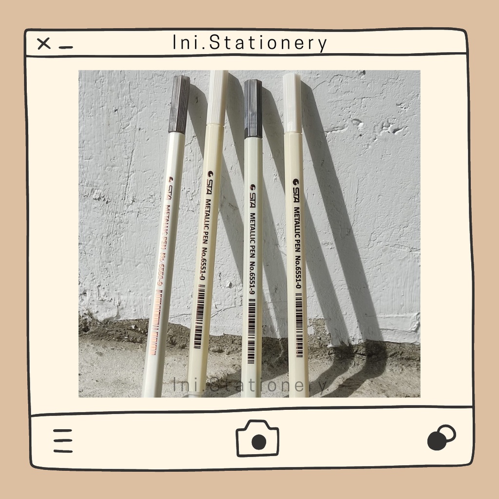 

[Ini.stationery] STA Metallic Pen