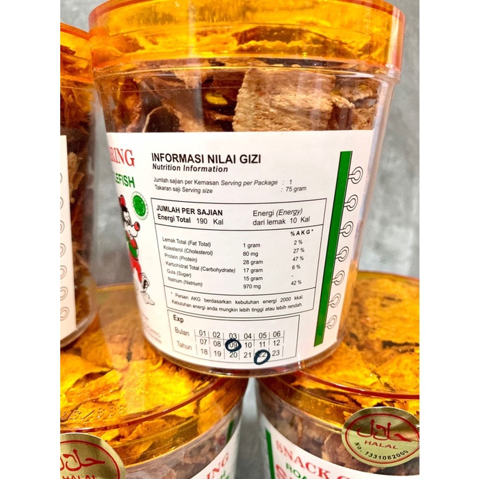 

1 Pack Snack Cumi Juhi Garing Sedapko - 75 Gram Tx0747