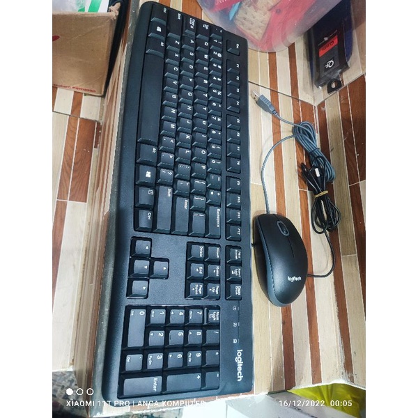 Logitech MK120 Combo Keyboard USB + Mouse USB ORIGINAL