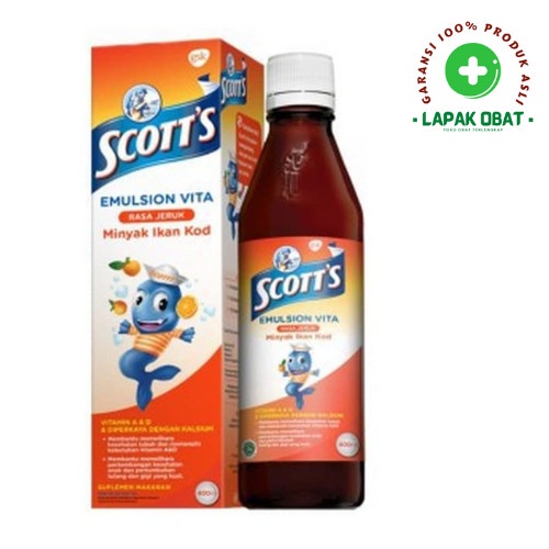 SCOTT EMULSION VITA ORANGE 400 ML