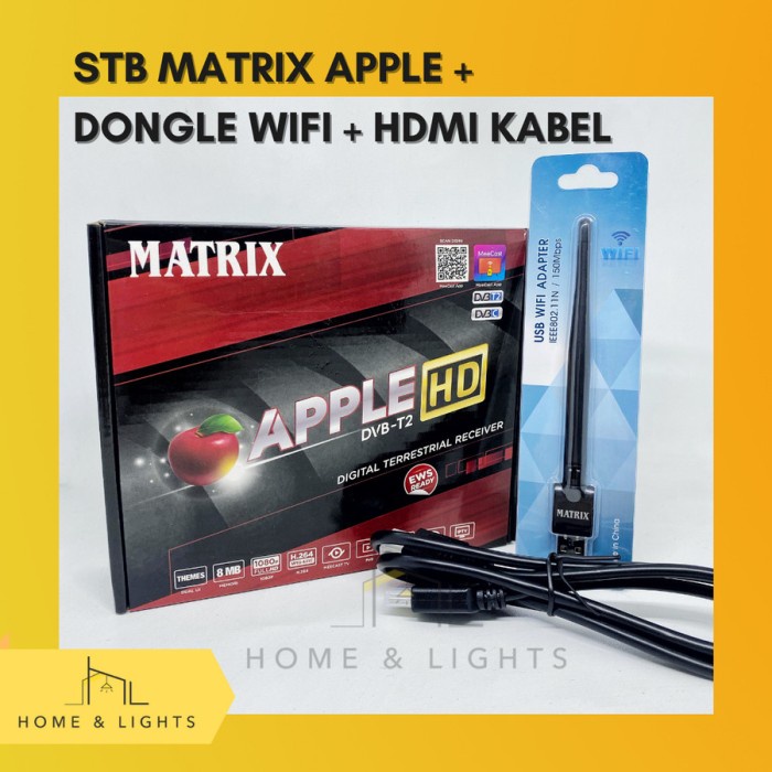 RECEIVER MATRIX APPLE DVB T2 DIGITAL FULL HD