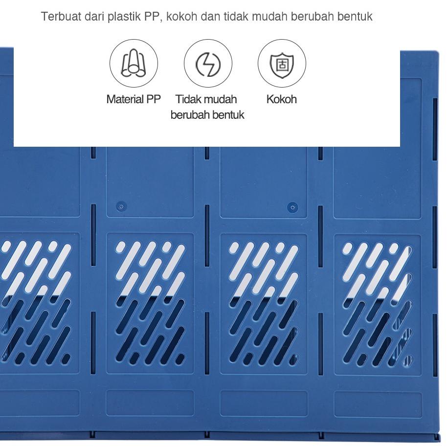 

■■■ Deli File Tray / Rak Box File Bahan Plastik 4 Sekat 33777