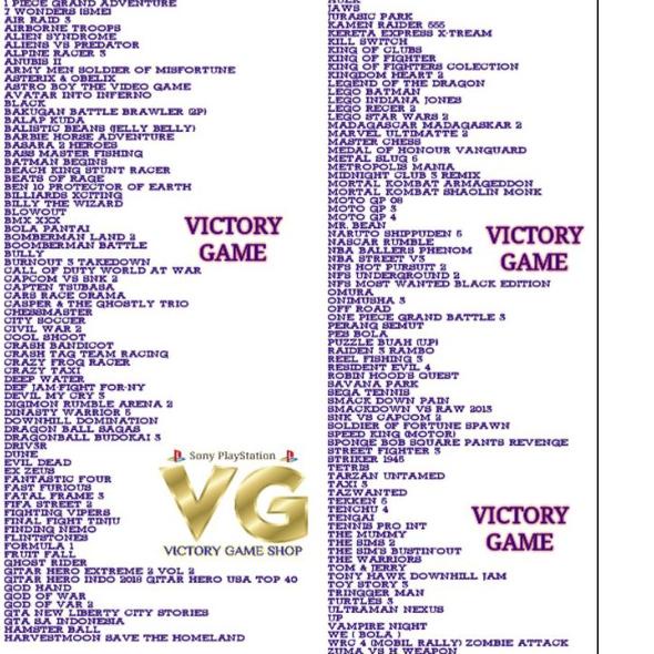 ➹→❆❂ PS2/ PS 2/ PLAYSTATION 2/ PS2 SERI 3/5 MATRIX/ SISTEM HARDDISK FULL GAME SIAP MAIN Terlaku.