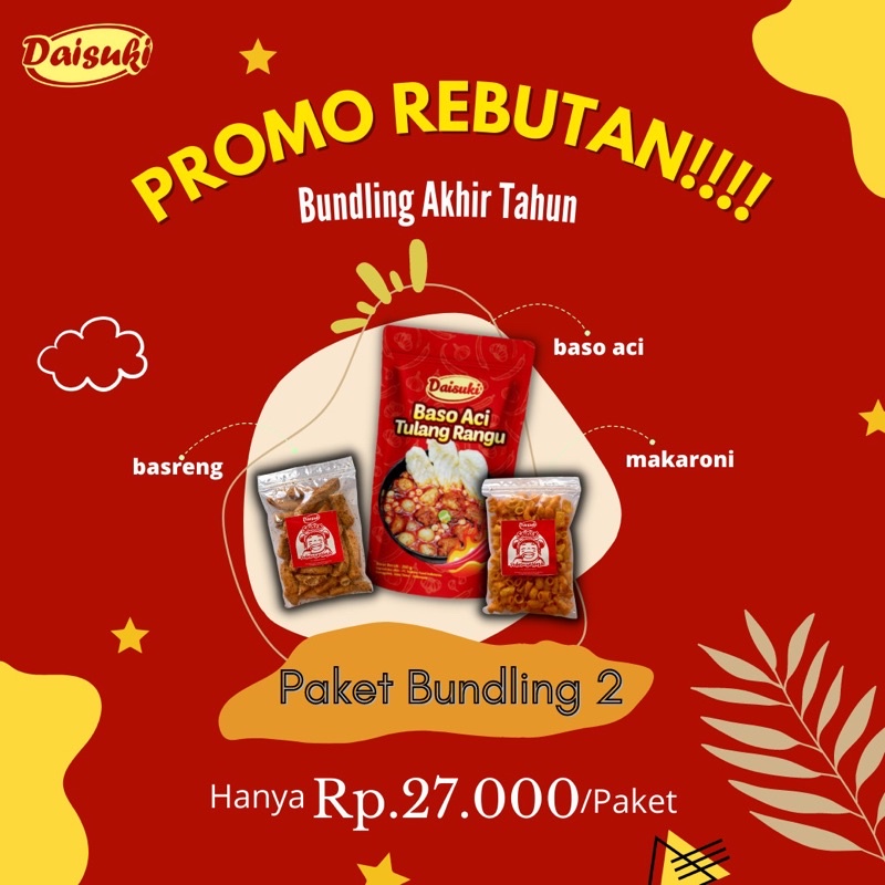 

PAKET BUNDLING BASO ACI TULANG RANGU + SNACK