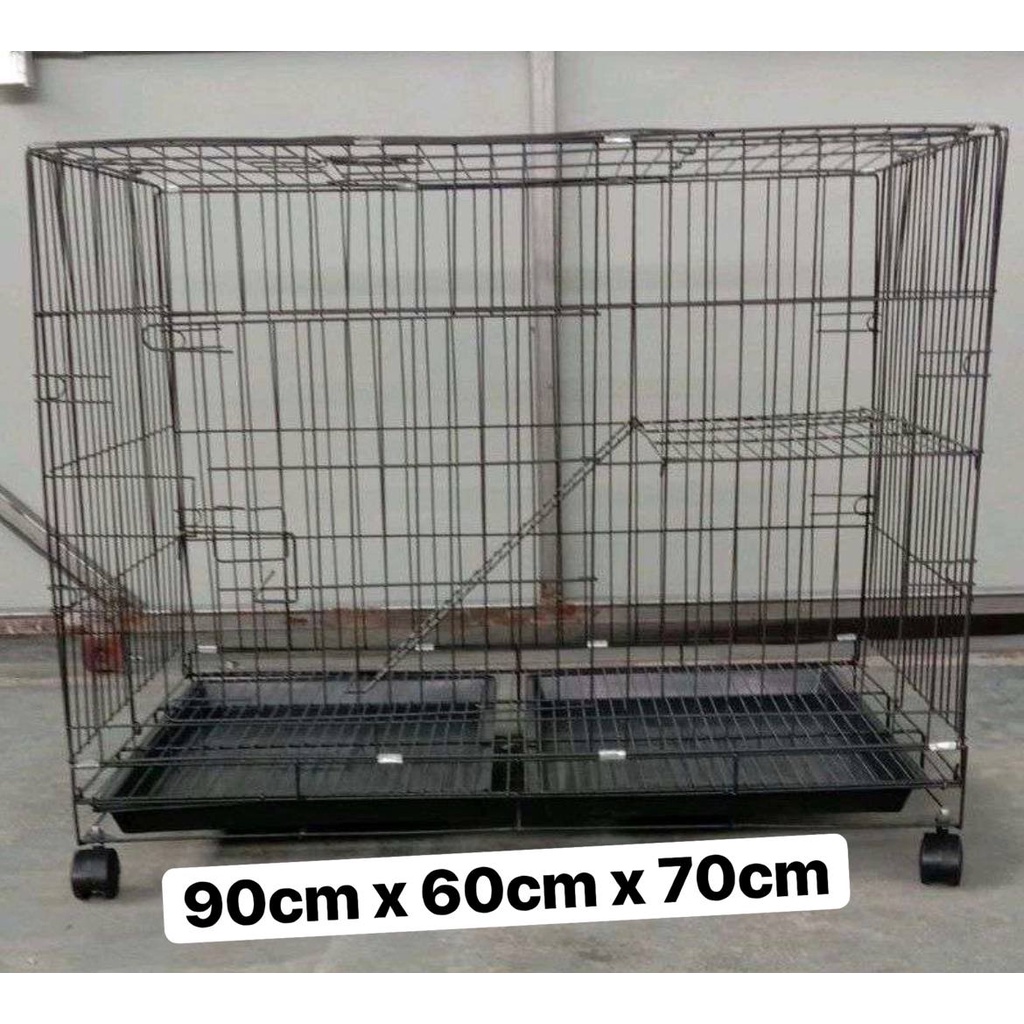 Kandang Besar Ukuran 90cm Besar Kandang Kucing Kandang Anjing Kandang Kelinci
