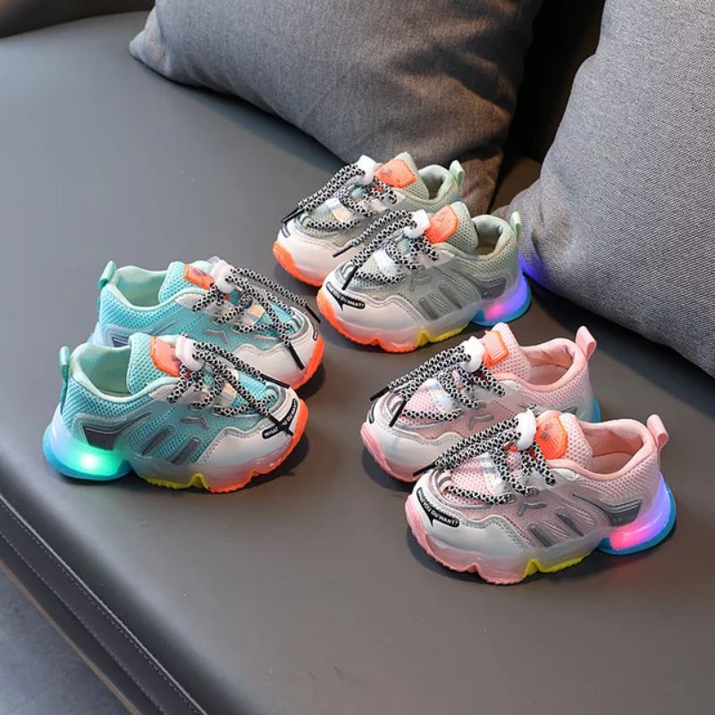 Minipetite SH20113 Sepatu Lampu Anak Sepatu LED anak