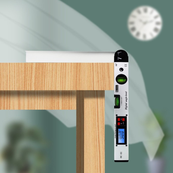 Penggaris Pengukur Sudut Digital Inclinometer Goniometer Level Angle