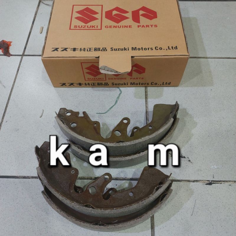 brake shoe kampas rem belakang grand vitara
