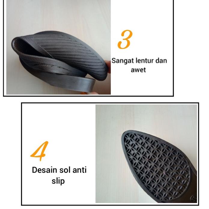 (P-L8L(✓) gos NEW ERA LB 13013 SANDAL KARET JELLY WANITA SENDAL WEDGES PEREMPUAN TERBARU Sandal Wedg