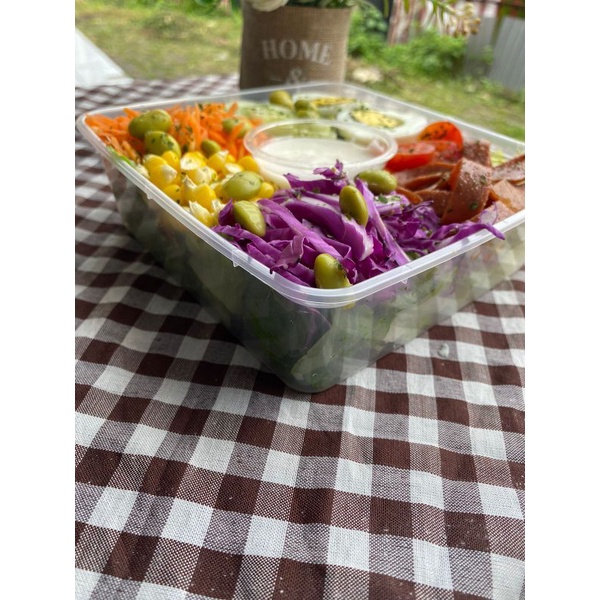 

Salad sayur fresh/dressing/SMOKE BEEF