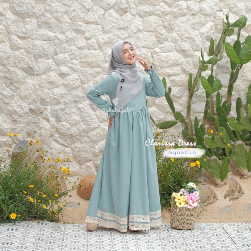 ORIGINAL GAMIS WANITA CLARISSA DRESS