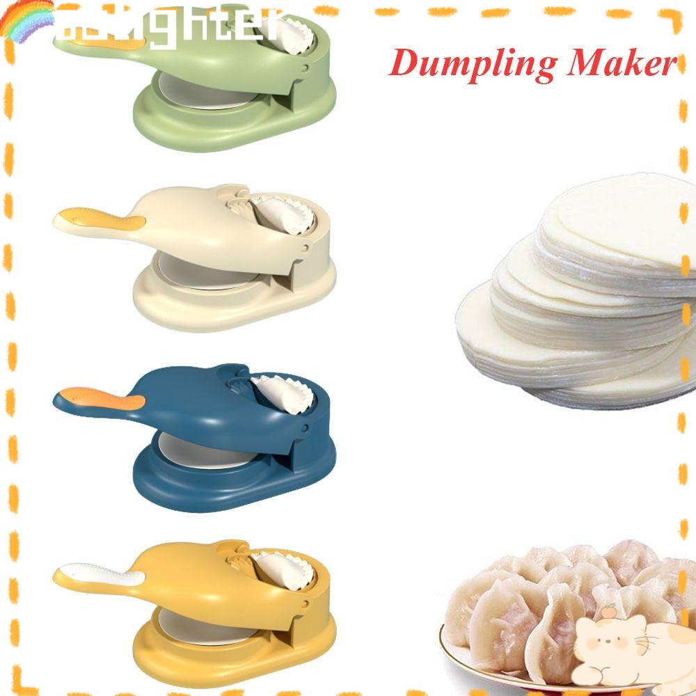 Solighter Dumpling Maker New Design Pembungkus Pangsit Cetakan Alat Pembuat Pangsit Dapur Dumpling Skin Maker