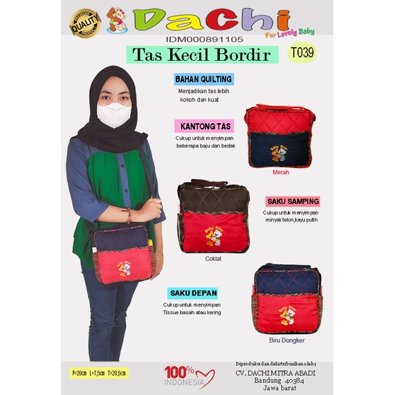 Tas Kecil Bordir Dachi