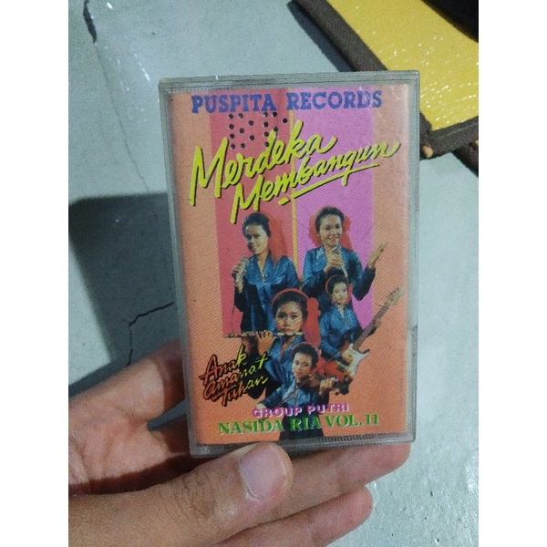 kaset pita nasida ria vol 11 merdeka membangun qasidah nasyida ria volume 11