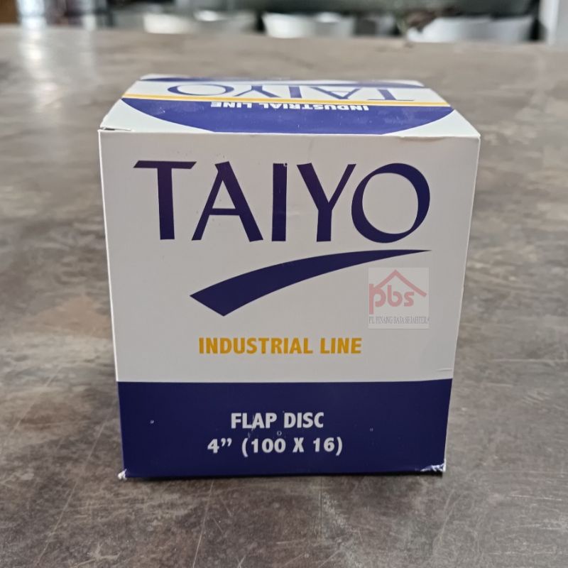 GERINDA AMPLAS / GERINDA AMPLAS MERK TAIYO UKURAN A80 / BATU GERINDA / FLAP DISK #80 / AMPLAS SUSUN
