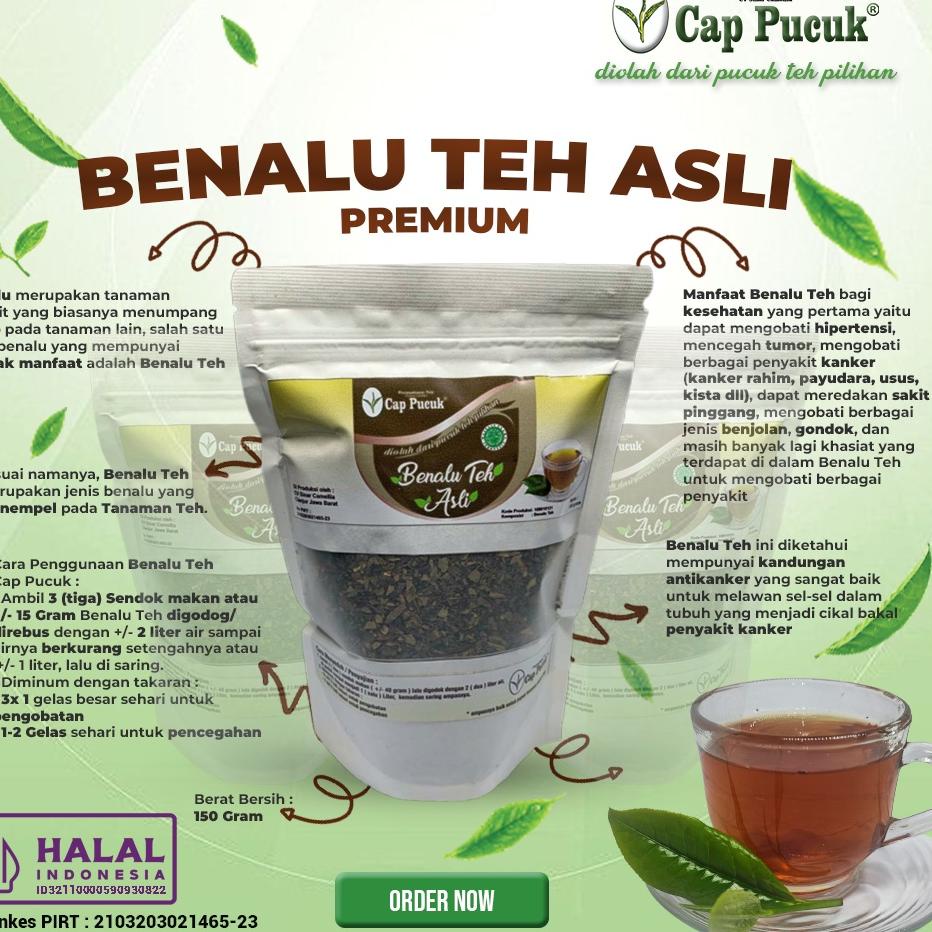 

[O-5-O ♥☞] BENALU TEH ASLI CAP PUCUK "PREMIUM"-langsung kirim