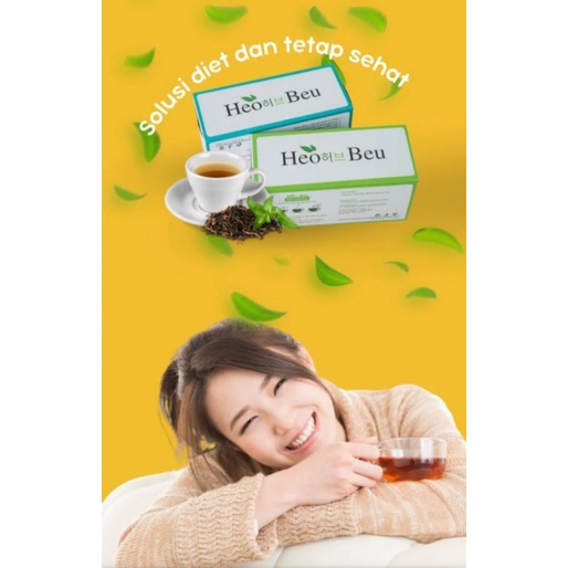 

Dijamin 100% ORIGINAL Teh penurun berat badan Slimming Tea Heo Beu