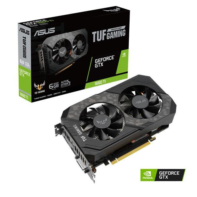 Vga Asus Gtx 1660 Ti / Gtx1660Ti Tuf Gaming 6G Gddr6 Non Cod