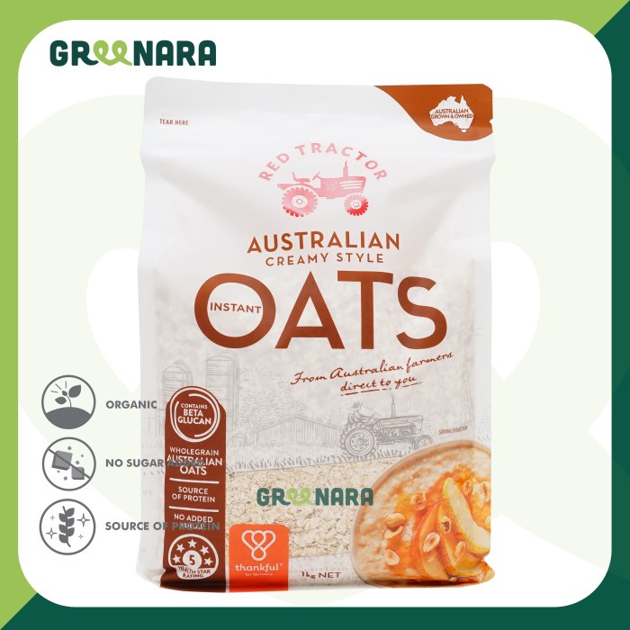 

[NEW] Red Tractor Australian Instant Oat Creamy Style 1Kg