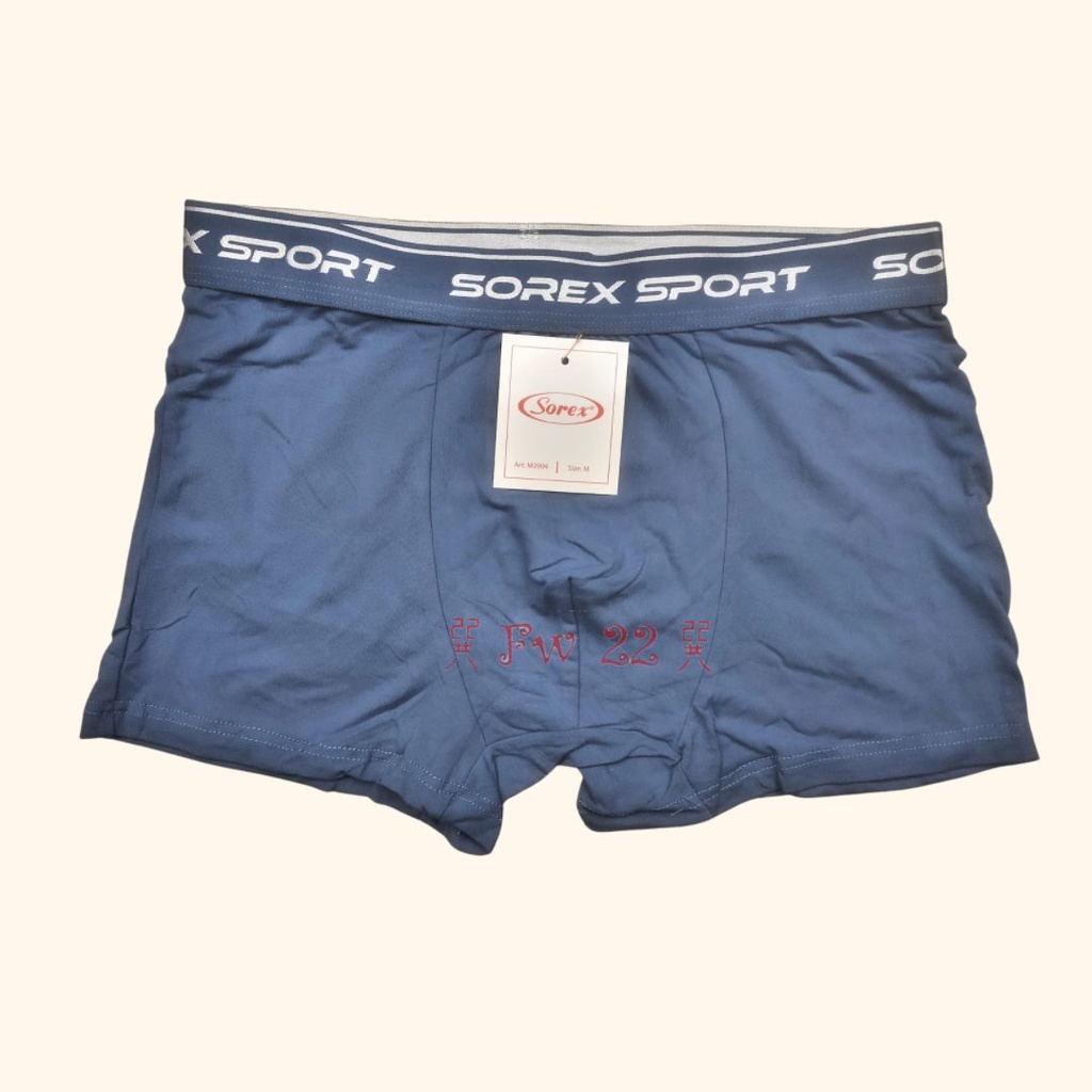 Celana Dalam Boxer Pria Sorex M3904 Berbahan Katun yang Nyaman, Anti Gerah dan Anti Lembab