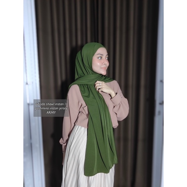 PASHMINA OVAL INSTAN JERSEY