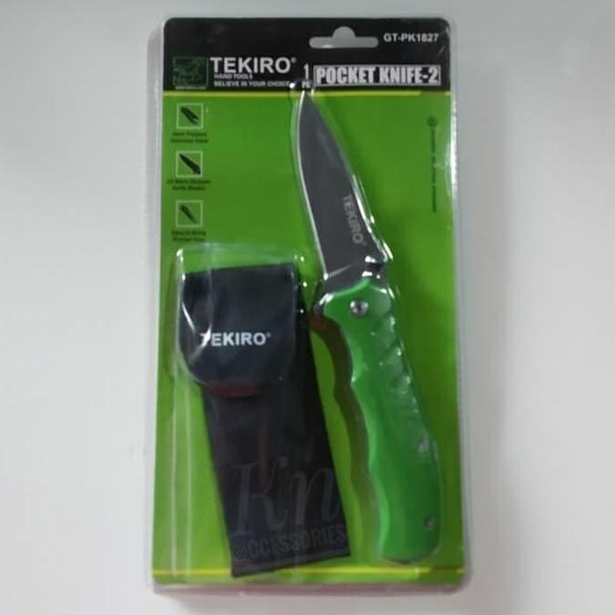 Sale Tekiro Pocket Knife-2 Pisau Lipat Tekiro Pisau Serbaguna Gt-Pk1827 Termurah