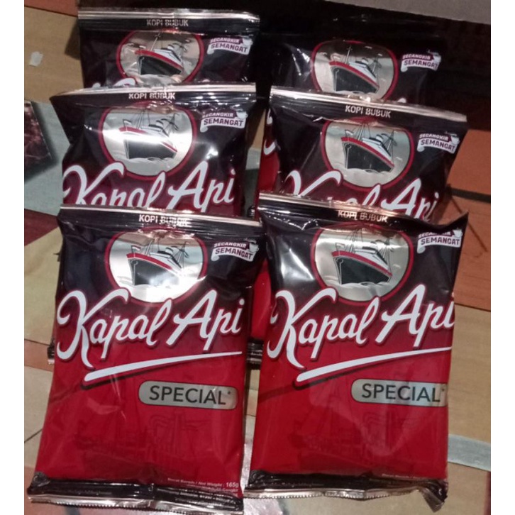 

Kapal Api Kopi Bubuk Special Secangkir Semangat Dari Biji Kopi Pilihan - Netto 60 gr & 150 gr