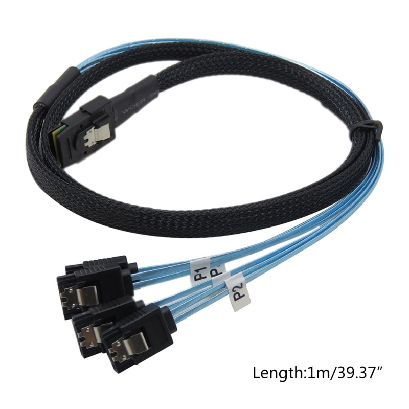 Btsg Mini to Cable SFF-8087 to Mini Breakout Cable SFF8087 to Mini-SAS to Breakout