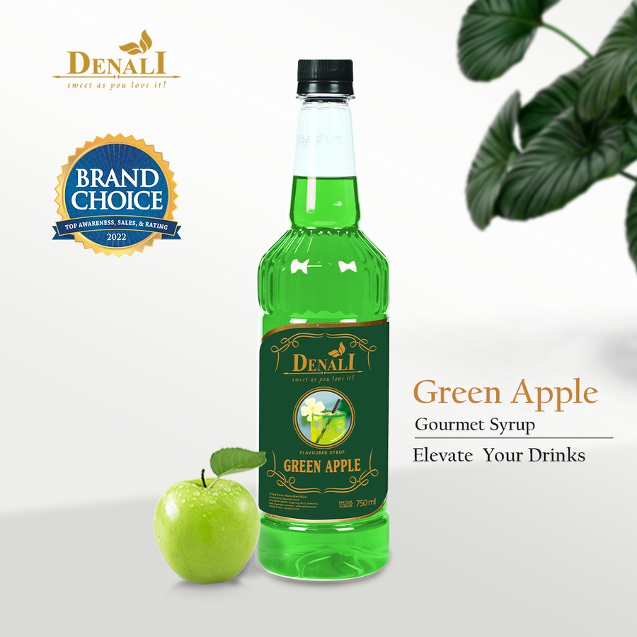 

Denali Syrup Green Apple 750ml - 06