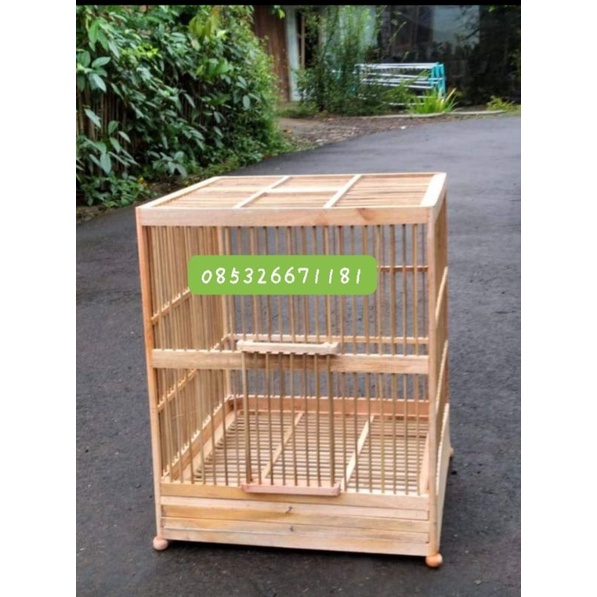 sangkar kotak ayam hutan/sangkar,ayam,hias,lainya