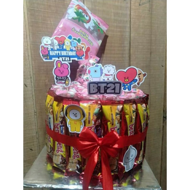 

snack tower murah / kue ulang tahun / ulang tahun / hampers