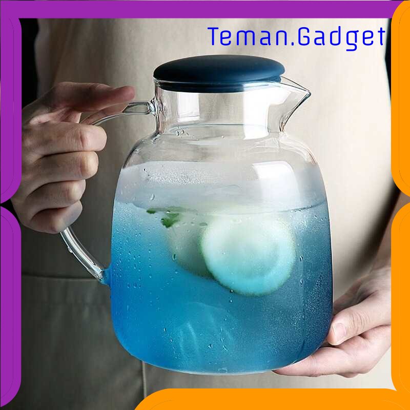 TG - DPR Leng Shui Hu Teko Pitcher Teh Kopi Borosilicate Glass 1738ml - TP-966