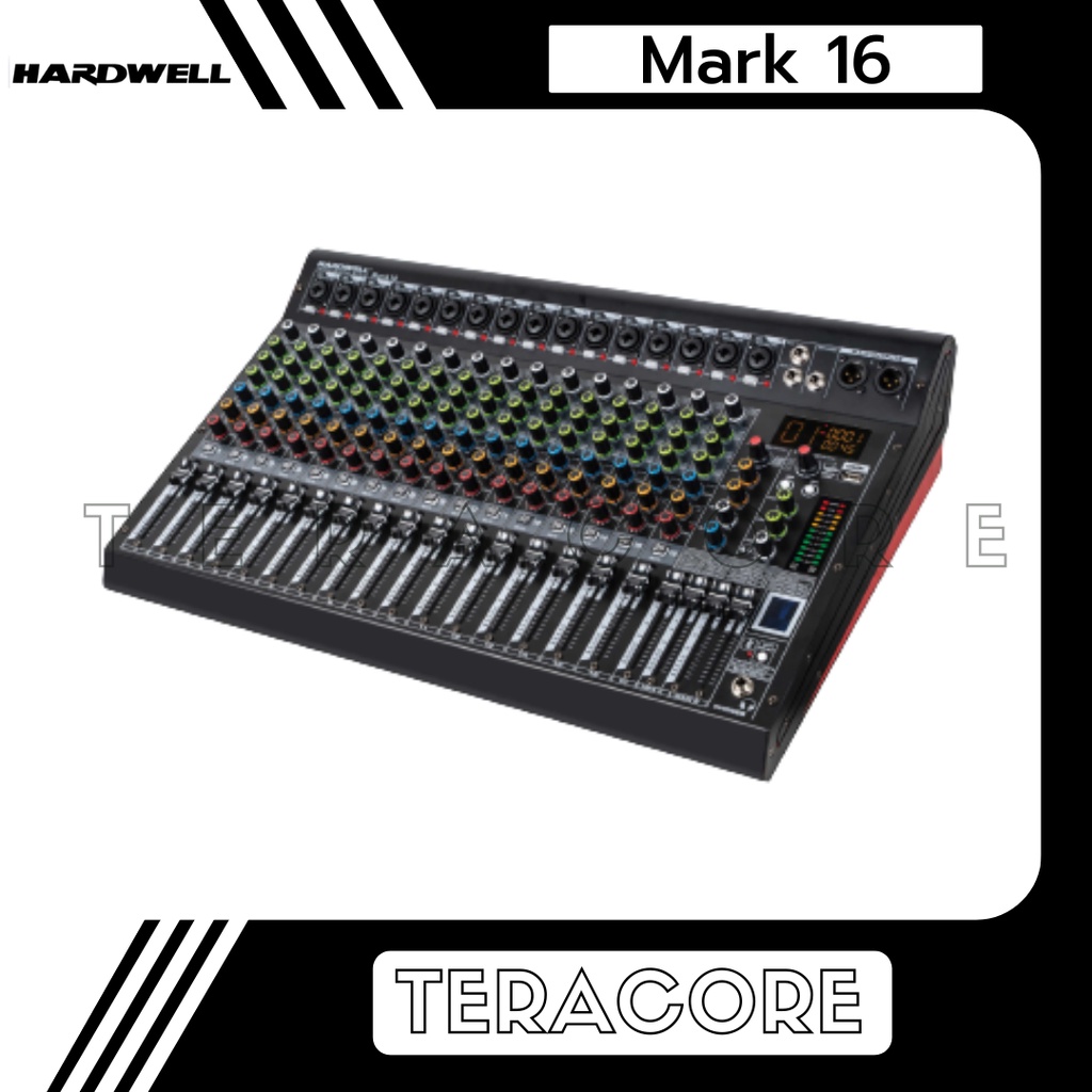 Hardwell Mark16 Mark 16 Mixer 16 Channel USB Soundcard Bluetooth
