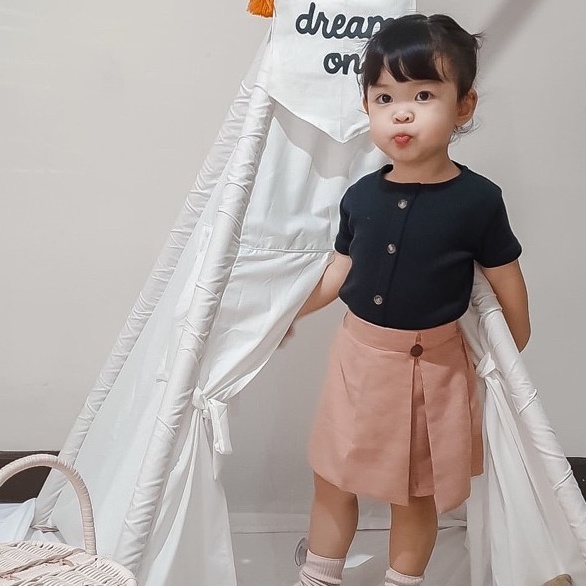 KIDDIEPODS - Reif Skort / Skort anak perempuan / Celana rok Anak perempuan / Bawahan anak perempuan 1-10 tahun
