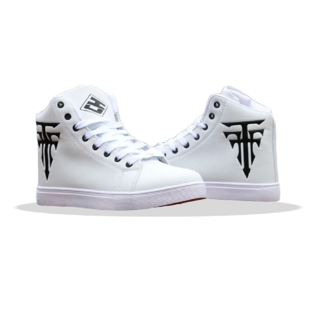 ARMY - Sepatu Sneakers Casual Sport Pria dan Wanita Sepatu White&amp;Black/Sepatu Sneaker Wanita Boots Treesula 37-43