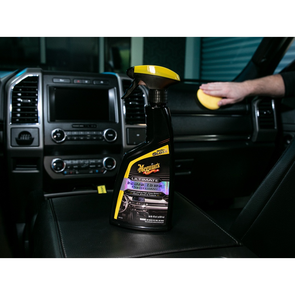 MEGUIARS Ultimate Insane Shine Protectant REFILL Dressing Interior Paling Kilap Pelapis Dasbor Dashboard Trim Plastik Semi Kulit UV Protection